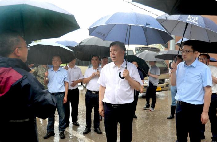 市領導檢查督導防汛防臺工作，把防汛防臺措施抓實抓細抓到位